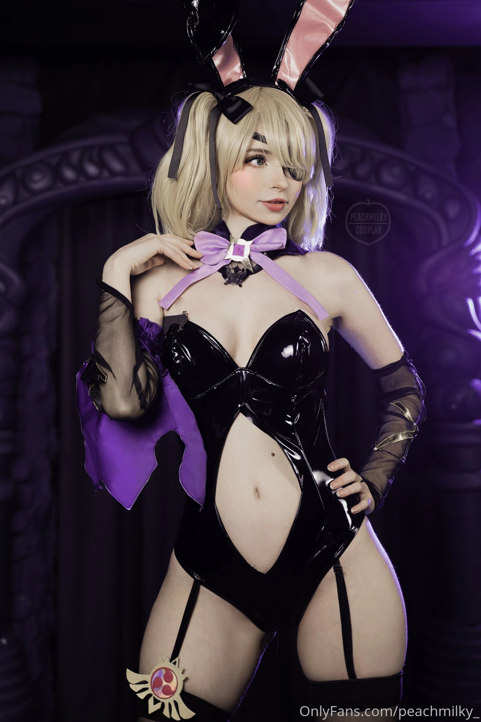 Peach milky - NO.015 Fischl Playboy Bunny Genshin Impact 2
